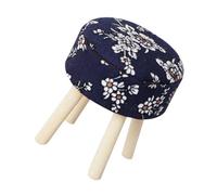 PartyKindom Scale Round Bar Stool with Soft Fabric Cover Mini Kitchen Furniture For Role Play and Collectors