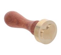 PartyKindom Sello de Latón Mango de Madera para Hielo Diseño en Forma de Corazón, Accesorio para Tallar Hielo de Cóctel, Fácil de Limpiar, Adecuado para Fiestas y Bar en Casa