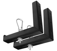 PartyKindom Soporte de Pared para Proyector Ajustable en L de 6 Pulgadas con Gancho, Soporte de Montaje para Pantalla de Proyector Compatible con Pantallas Manuales y Desplegables, Adecuado