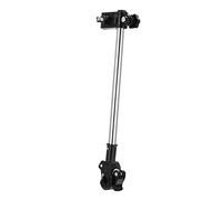 PartyKindom Soporte Paraguas para Bicicleta y Abrazadera Inoxidable Resistente Fácil Instalación para Cochecito y Scooter Compatible Tipo de Paraguas
