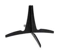 PartyKindom Soporte Portátil para Instrumento de Viento y Oboe de Plástico Negro con Cuatro Patas, Fácil de Transportar y Antideslizante para Uso en Interiores y Exteriores