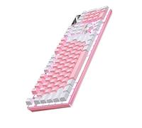 PartyKindom Teclado Mecánico Gaming 104 Teclas RGB, Material Abs Resistente y Diseño Teclas Suspendidas Experiencia de Juego Óptima