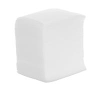 PartyKindom Toallitas Industriales Antiestáticas Cuadradas 12 Cm, 100 Unidades Blancas, Absorbentes De Agua y Aceite Para Limpieza De Aparatos Electrónicos y Lentes Sensibles