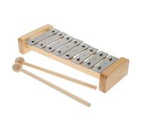 PartyKindom Xilófono Infantil de Madera y Aluminio para Educación Temprana Juguete Musical Seguro para Desarrollo Auditivo y Diversión Infantil