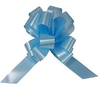 Partylandia - 50 Lazos De 3,0 Cm, Azul Celeste