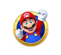 PARTYLANDIA Oblea para decoración de cumpleaños y tartas con temática de Super Mario (mod. 5)