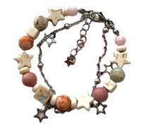 Paryou Y2k - Pulsera de doble capa de perlas Kawaii Fairycore para mujer