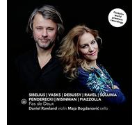 Pas de Deux. Musique pour violon et violoncelle du 20ème siècle. Rowland, Bogdanovic.