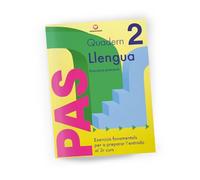 Pas Llengua 2 - Quadern de Llengua Valenciana per a Segon de Primària, 7 a 8 Anys: Exercicis, Repàs i Solucionari per Desenvolupar en 10 Minuts al Dia