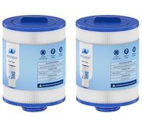 PAS50SV - Filtro de tubo caliente de repuesto para spa Artesian 06-0005-12, PAS50SV-F2M, 6CH-502,06-0006-12, Filbur FC-0311, M60506 filtro de spa, 50 pies cuadrados, 2 paquetes