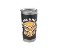 Pasa más tiempo disfrutando de los s'mores de chocolate con malvaviscos Vaso térmico de acero inoxidable de doble pared