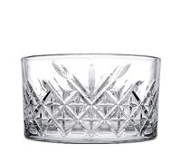 Pasabahce 487642 Timeless - Pack de 4 tazas, cristal, transparente, 22,5 cl