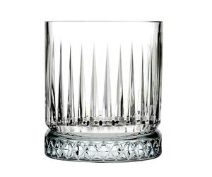 Pasabahce 5891636 - Juego de 4 vasos Whisky Elysia de cristal, 35.5 cl