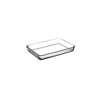 Pasabahce 59204 borcam - Fuente Forma y molde, rectangular de cristal, 40 x 27 cm