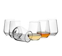 Pasabahce Allegra Water Glass - Juego de 6 vasos clásicos para agua y zumo, ideales para zumo de naranja, vasos elegantes y clásicos para el hogar y la cena, vasos de agua, vasos de jugo