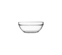 Pasabahce Bol empilable Chef 20x10 cm 1700 ml vidrio resistente cocina almacenamiento alimentos