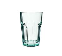 Pasabahce Casablanca - Juego de 4 vasos de cristal reciclado, 35,5 cl