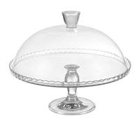 Pasabahce Glasservierschale con Tapa 95200 Cristal Apto para Lavavajillas Plato para Tartas Placa de la Empanada 32,2cm
