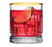 Pasabahce Golden Touch Elysia - Vaso de whisky (4 compartimentos, 210 cc)