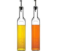 Pasabahce Homemade 2 x aceite y vinagre 500 ml de vidrio templado apto para lavavajillas transparente