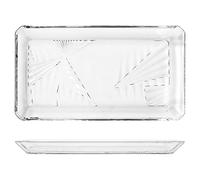 Pasabahce - Juego de 2 bandejas Madlen rectangulares, 22 x 12 cm