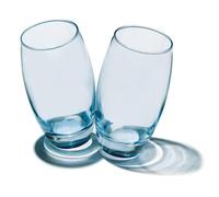 Pasabahce Juego de 3 vasos de agua y zumo (500 ml), color azul