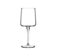 Pasabahce Juego de 6 copas de vino tinto icónicas de cristal transparente, 43 legantes, resistentes y lavables en lavavajillas