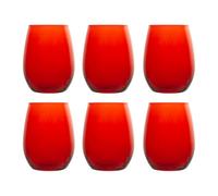 Pasabahce Paquete De 6 Vasos Ámbar De Vidrio Cl 35