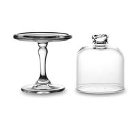 Pasabahce Patisserie Mini Alzata con Tapa 7 cm H 19,7 cm Vaso de Vidrio