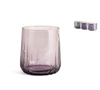 Pasabahce Set De 3 Vasos Nova En Vidrio Lila Cl 31,5