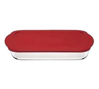 Pasabahce tegame rettangolare borcam con coperchio cm 40x25