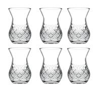 Pasabahce TIMELESS 42881 - Juego de 6 vasos de té curvos de 155 ml