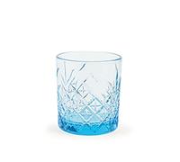 Pasabahce Timeless - Juego de 4 vasos de cristal azul, 34,5 cl, 34,5 cl