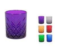 Pasabahce Timeless Set 6 Bicchieri da Acqua, Colori Assortiti, 34cl