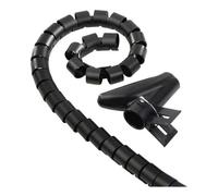 Pasacables Hama 00220997 Tubo Flexible En Espiral Negro