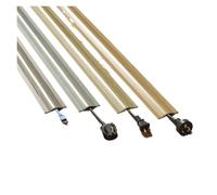 Pasacables Suelo 4.2/5.5CM PVC Cord Cover Floor For Wires On Soft Cable Hider Management Protector