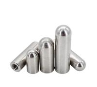 Pasador cilíndrico de acero inoxidable 304 con rosca interna, M3, M4, M5 y M6, con rosca hembra, diámetro exterior de 4-12 mm, longitud de 12-80 mm(M4 (OD 6mm),35mm (2Pcs))