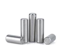 Pasador Cilíndrico De Localización De Pasador Cilíndrico De Acero Inoxidable M1.5 M2 M2.5 M3 M4 M5 M6 M8 M10, Longitud 16MM -25MM 304 Eje Fijo, Varilla De Metal Sólido(M4 x10pcs,25mm)