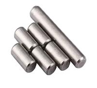 Pasador Cilíndrico M6, Longitud 6MM 8 10 12 14 16 20 30 40 60 75 90MM Eje Del Pasador De Fijación De Acero Inoxidable 304, Varilla De Metal Sólido(M6*25 (10PCS))