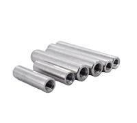 Pasador con rosca interna, Pasadores de ubicación rosca interna cabeza redonda acero inoxidable 304 M3-M6 10-60 mm plateados(25MM-M3*5MM)