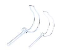 Pasador D M4.5 M6 M8 M10 de seguridad for bicicleta, cochecito, barco de carga, gancho de enganche, clip de resorte, cerradura de doble línea, hardware de oreja nuevo(C-M8-1)