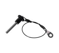 Pasador de bloqueo con extremo esférico 1 pasador de bloqueo de bola de acero inoxidable de 6/8/10 mm de diámetro con alambre de 25 cm.(6x30mm)