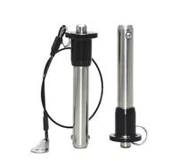 Pasador de bloqueo de bola Diámetro 4/5/6/8/10/12/16/20 mm Pasador de bloqueo rápido Pasadores tracción Liberación automática Bola acero Longitud 10-100(MT171- 12mm,Usable Length 25mm)