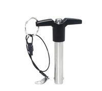 Pasador de bloqueo de bola MIT Pasador de liberación rápida con mango en T de aluminio con anillo - MT193A(6x60mm)