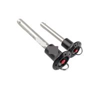 Pasador de bloqueo de bola Pasadores de bloqueo bola rojos VCN111, liberación rápida, tipo botón, manija seguridad aluminio, diámetro 5~8, longitud 10 a 100 mm(A8-75)