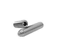 Pasador de bola con resorte y cabeza hexagonal. 1 ud. Émbolo de bola resorte con casquillo hexagonal acero inoxidable M3-M6 304, tornillo fijación sin cabeza(M6x30)