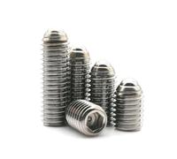 Pasador de bola con resorte y cabeza hexagonal. 10 piezas M3-M6 304 tornillo de fijación émbolo bola resorte hexagonal acero inoxidable(10pcs M4x20mm)