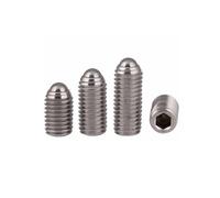 Pasador de bola con resorte y cabeza hexagonal. 5 émbolos de bola resorte hexagonal M10-M16, tornillo fijación acero inoxidable 304(20mm,M16)