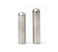 Pasador de Cabeza Redonda de Acero Inoxidable 304 M0,6 Pasador cilíndrico Pasador de posicionamiento Pasadores fijos sólidos (Size : M0.6 (100Pcs), Color : 10mm)