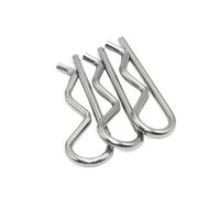Pasador De Enganche Tipo R De Acero Inoxidable 304 De Alta Resistencia, Pasador De Chaveta Con Clip Pasadores Tipo R(M1.6x28mm (50PCS))